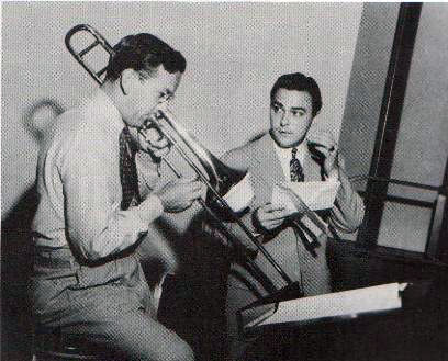 Ray Eberle with Glenn Miller